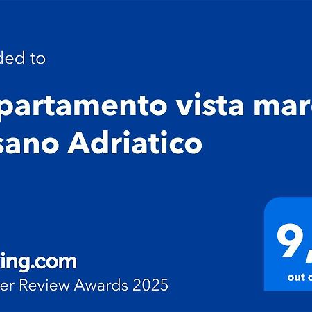 Appartamento Vista Mare Misano Adriatico Bagian luar foto